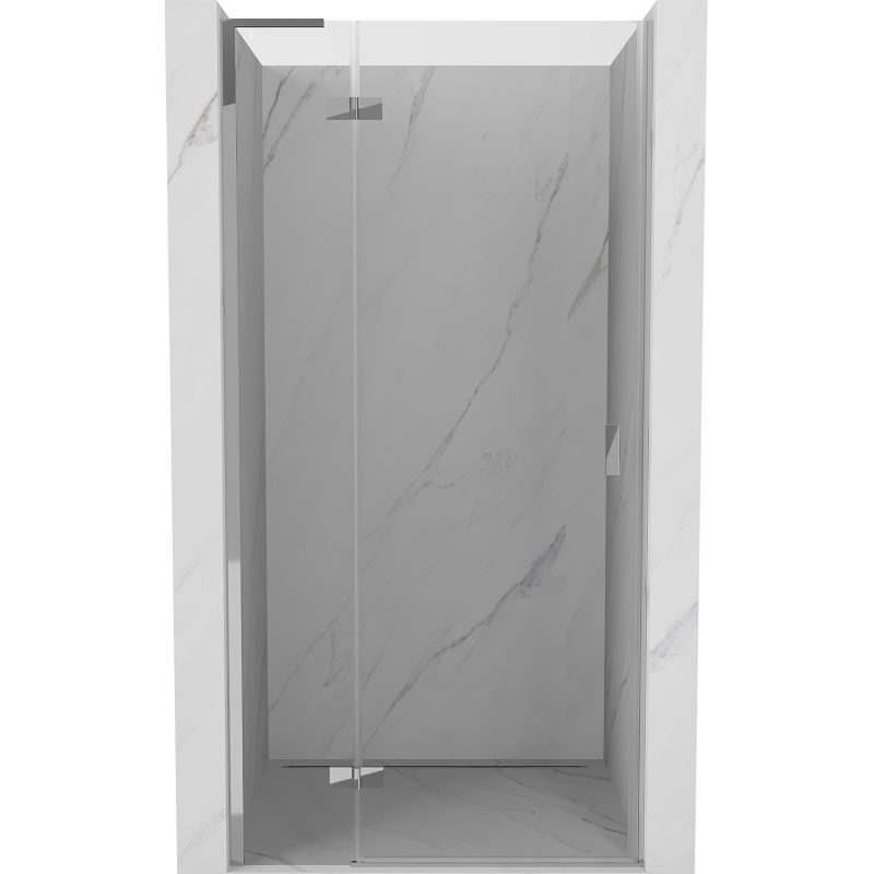 Mexen Mist-H L drzwi prysznicowe uchylne lewe 95 cm, transparent, chrom - 8A5L-095-000-01-00-L