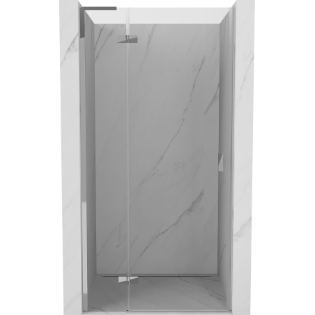 Mexen Mist-H L drzwi prysznicowe uchylne lewe 110 cm, transparent, chrom - 8A5L-110-000-01-00-L