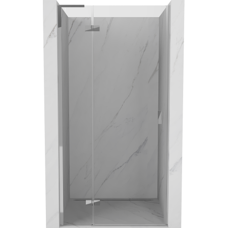 Mexen Mist-H L drzwi prysznicowe uchylne lewe 115 cm, transparent, chrom - 8A5L-115-000-01-00-L