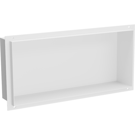 Mexen X-Wall-NR półka wnękowa bez kołnierza 45 x 20 cm, biała - 1921452010