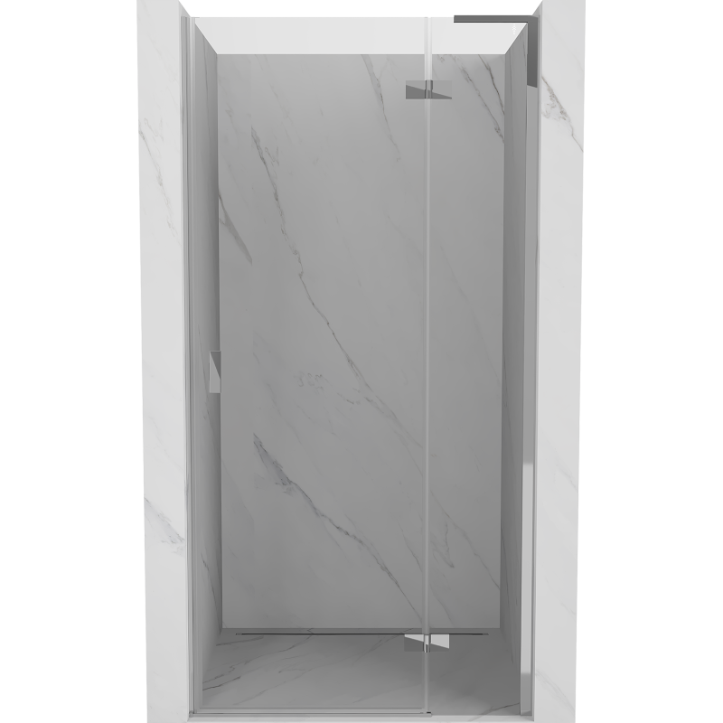 Mexen Mist-H L drzwi prysznicowe uchylne prawe 95 cm, transparent, chrom - 8A5L-095-000-01-00-P