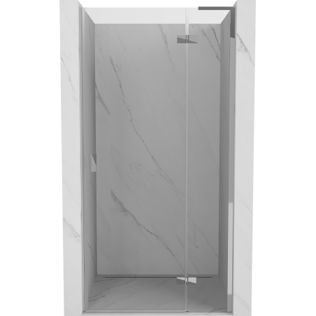 Mexen Mist-H L drzwi prysznicowe uchylne prawe 120 cm, transparent, chrom - 8A5L-120-000-01-00-P
