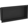 Mexen X-Wall-NR półka wnękowa bez kołnierza 45 x 20 cm, czarna - 1971452010