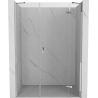 Mexen Mist-H drzwi prysznicowe uchylne prawe 145 cm, transparent, chrom - 8A5-145-001-01-00-P