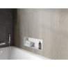 Mexen X-Wall-NR półka wnękowa bez kołnierza 60 x 20 cm, biała - 1921602010