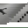 Mexen Mist-H L drzwi prysznicowe uchylne lewe 125 cm, transparent, czarne - 8A5L-125-001-70-00-L