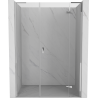 Mexen Mist-H L drzwi prysznicowe uchylne prawe 130 cm, transparent, chrom - 8A5L-130-001-01-00-P