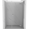 Mexen Mist-H L drzwi prysznicowe uchylne prawe 150 cm, transparent, chrom - 8A5L-150-001-01-00-P