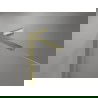 Mexen Mist-H L drzwi prysznicowe uchylne prawe 160 cm, transparent, złote - 8A5L-160-001-50-00-P