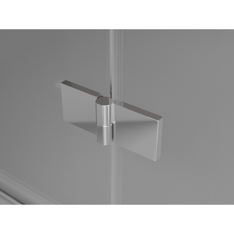 Mexen Mist-F kabina prysznicowa składana lewa 115 x 90 cm, transparent, chrom - 8A6T-115-090-01-00-L