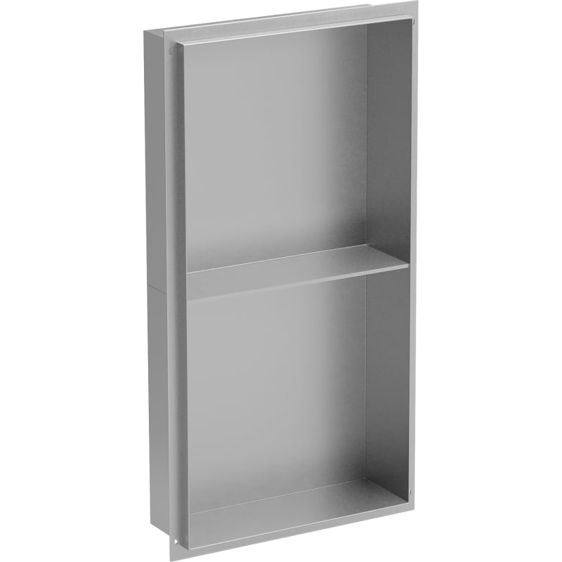 Mexen X-Wall-NR półka wnękowa bez kołnierza z półką 60 x 30 cm, inox - 1911603010S