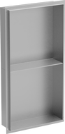 Mexen X-Wall-NR półka wnękowa bez kołnierza z półką 60 x 30 cm, inox - 1911603010S