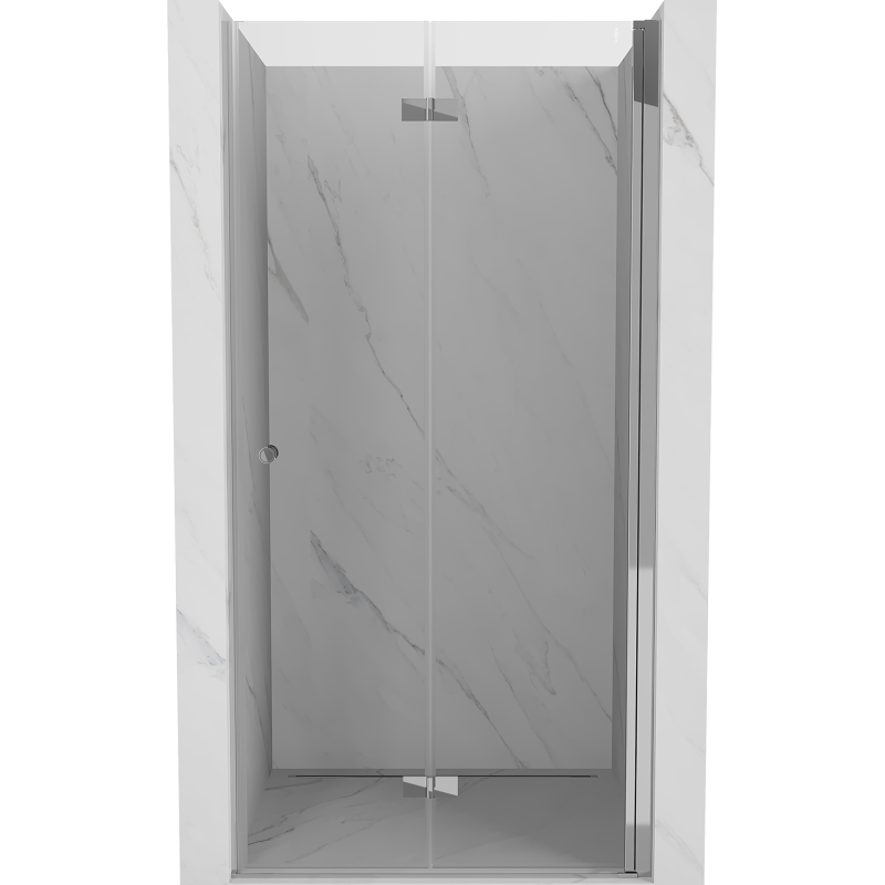 Mexen Mist-F drzwi prysznicowe składane prawe 110 cm, transparent, chrom - 8A6-110-000-01-00-P