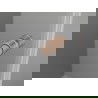 Mexen Mist-F drzwi prysznicowe składane prawe 110 cm, transparent, miedź szczotkowana - 8A6-110-000-65-00-P