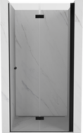 Mexen Mist-F drzwi prysznicowe składane prawe 65 cm, transparent, czarne - 8A6-065-000-70-00-P