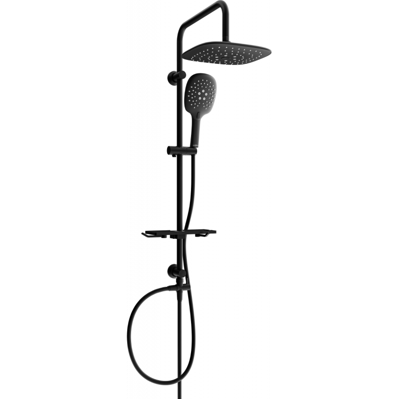 Mexen T22 kolumna prysznicowa, czarna - 798222293-70