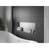 Mexen X-Wall-NR półka wnękowa bez kołnierza 90 x 30 cm, inox - 1911903010