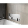 Mexen X-Wall-NR półka wnękowa bez kołnierza 90 x 30 cm, inox - 1911903010