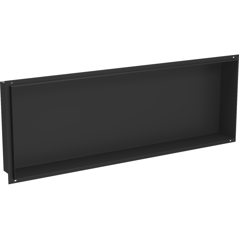 Mexen X-Wall-NR półka wnękowa bez kołnierza 90 x 30 cm, czarna - 1971903010