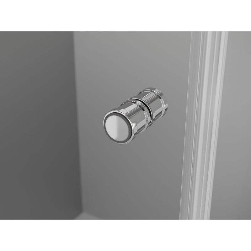 Mexen Mist-F Duo kabina prysznicowa składana prawa 80 x 115 cm, transparent, chrom - 8A6-080L-115P-01-00