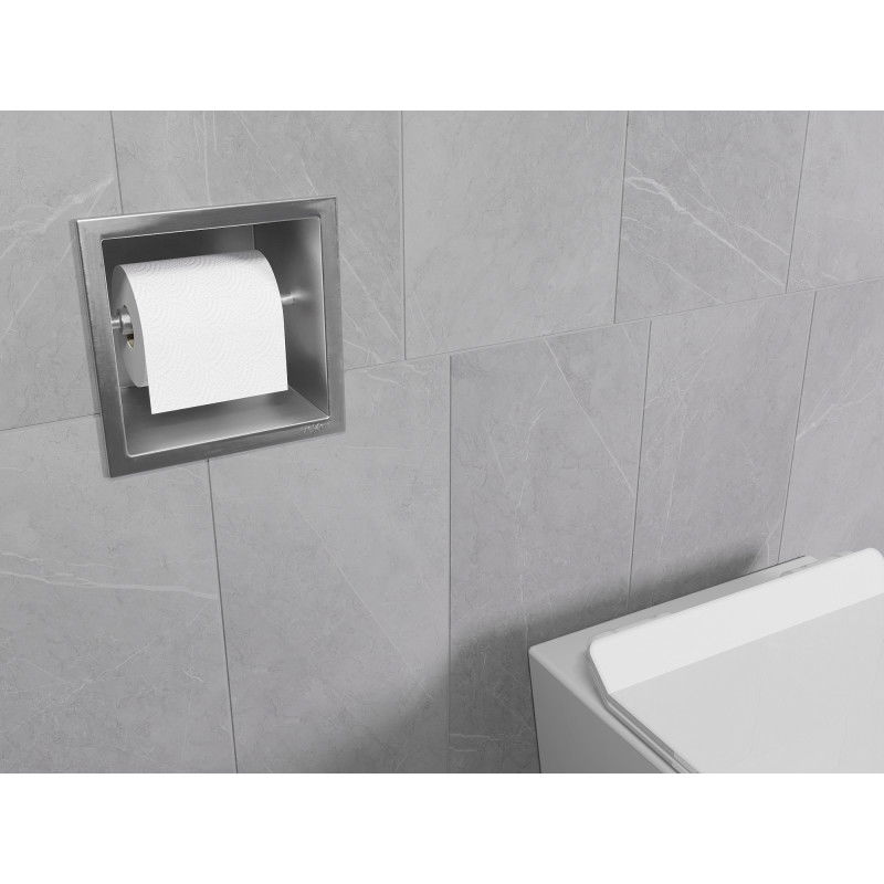 Mexen X-Wall-P uchwyt na papier toaletowy, inox - 1913