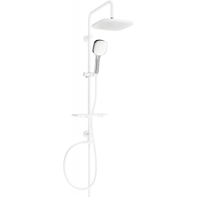 Mexen T33 kolumna prysznicowa, biała/chrom - 798333393-21