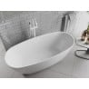 Mexen Luvo Slim wanna wolnostojąca 170 x 75 cm, biała, przelew biały - 52801707500-20