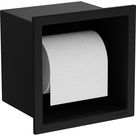 Mexen X-Wall-P uchwyt na papier toaletowy, czarny - 1973