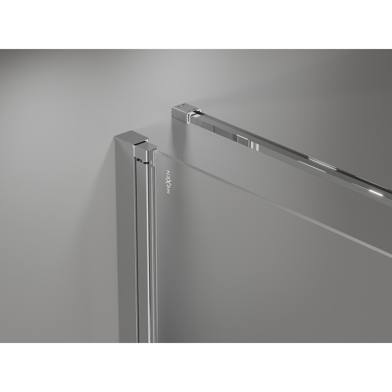 Mexen Mist-F kabina prysznicowa składana prawa 95 x 85 cm, transparent, chrom - 8A6T-095-085-01-00-P