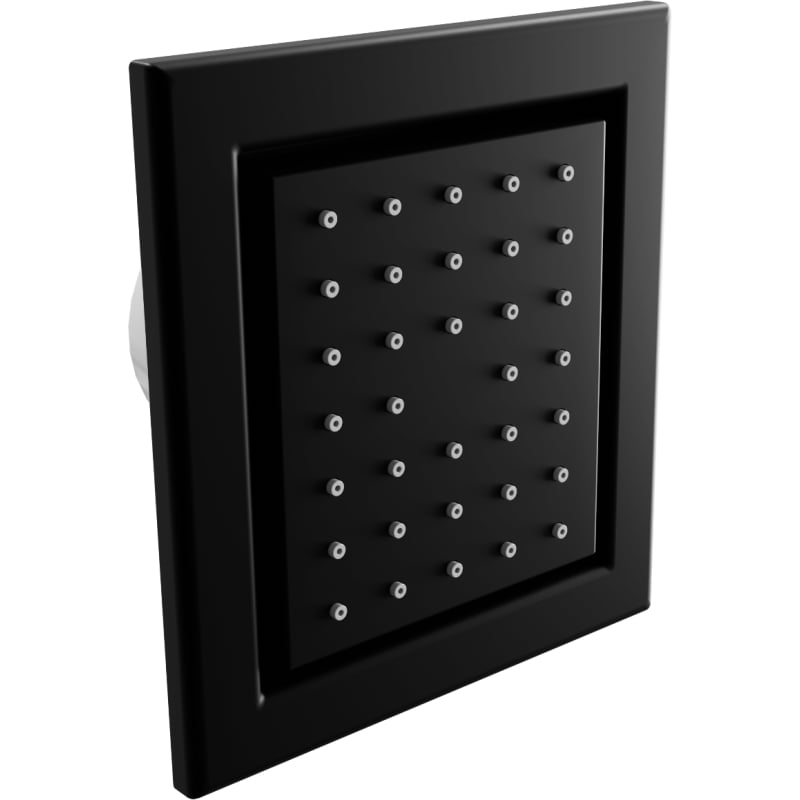 Mexen Cube dysza boczna podtynkowa, czarna - 79365-70