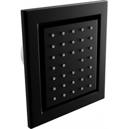 Mexen Cube dysza boczna podtynkowa, czarna - 79365-70