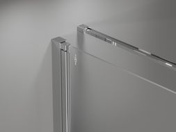 Mexen Mist-F kabina prysznicowa składana prawa 90 x 90 cm, transparent, chrom - 8A6T-090-090-01-00-P