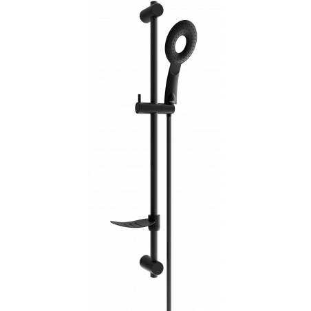 Mexen DF73 zestaw prysznicowy suwany, czarny - 785734582-70