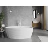 Mexen Lira wanna wolnostojąca wzór 170 x 80 cm, biała, przelew biały - 52831708000-20