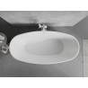 Mexen Lira wanna wolnostojąca wzór 170 x 80 cm, biała, przelew biały - 52831708000-20