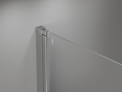 Mexen Mist-B drzwi prysznicowe uchylne 60 cm, transparent, chrom - 8A2-060-000-01-00
