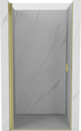 Mexen Mist-B drzwi prysznicowe uchylne 70 cm, transparent, złote szczotkowane - 8A2-070-000-55-00