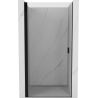 Mexen Mist-B drzwi prysznicowe uchylne 60 cm, transparent, czarne - 8A2-060-000-70-00