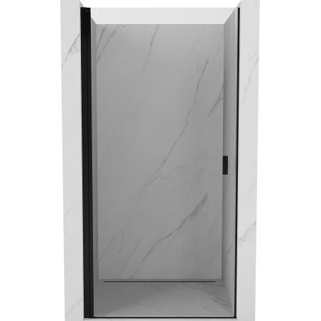 Mexen Mist-B drzwi prysznicowe uchylne 70 cm, transparent, czarne - 8A2-070-000-70-00