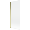 Mexen Mist parawan nawannowy 1-skrzydłowy 80 x 150 cm, transparent, złoty - 8A9-080-001-50-00