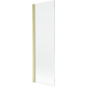 Mexen Mist parawan nawannowy 1-skrzydłowy 70 x 150 cm, transparent, złoty szczotkowany - 8A9-070-001-55-00