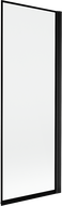 Mexen Mist parawan nawannowy 1-skrzydłowy prawy 70 x 150 cm, czarna ramka, czarny - 8A9-070-001-70-70-P