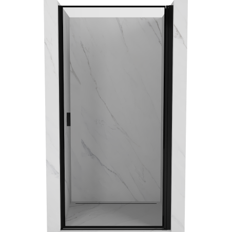 Mexen Mist-B drzwi prysznicowe uchylne prawe 90 cm, czarna ramka, czarne - 8A2-090-000-70-70-P