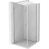 Mexen Mist-B kabina prysznicowa uchylna 85 x 85 cm, transparent, chrom - 8A2T-085-085-01-00