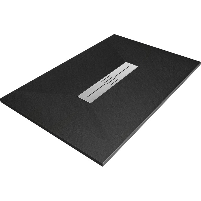 Mexen Toro brodzik prostokątny SMC 130 x 70 cm, czarny - 43707013