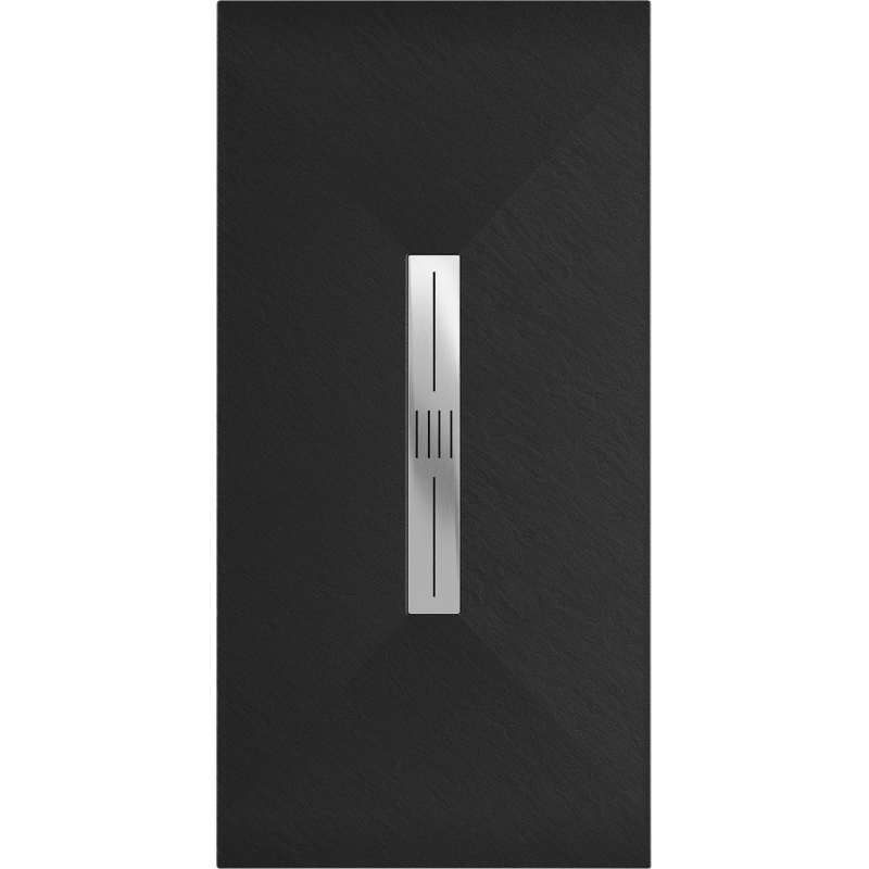 Mexen Toro brodzik prostokątny SMC 170 x 70 cm, czarny - 43707017