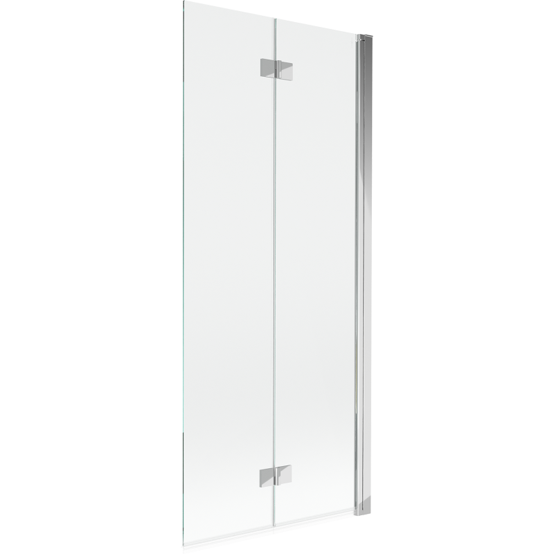 Mexen Mist parawan nawannowy 2-skrzydłowy prawy 80 x 150 cm, transparent, chrom - 8A9-080-002-01-00-P