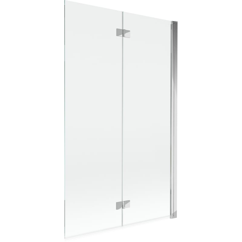 Mexen Mist parawan nawannowy 2-skrzydłowy prawy 110 x 150 cm, transparent, chrom - 8A9-110-002-01-00-P