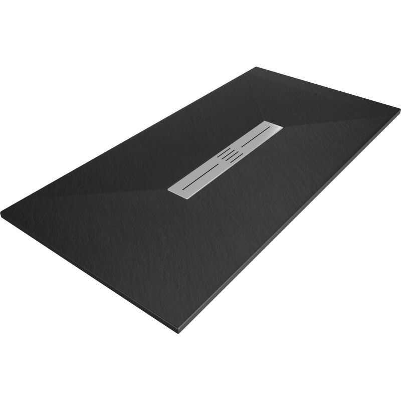 Mexen Toro brodzik prostokątny SMC 150 x 80 cm, czarny - 43708015