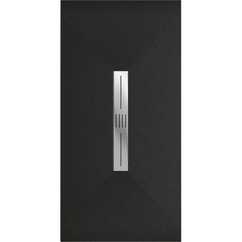 Mexen Toro brodzik prostokątny SMC 160 x 80 cm, czarny - 43708016